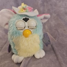 Vintage Furby Tigar Easter Special Limited Edition 2000 Flower Hat 70-880 Works