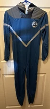 Fantastic Costume From The Fantastic Four Boys Large Size 10-12 Mr. Fantastic