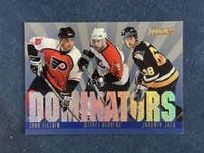 1995-96 Donruss Dominators John LeClair/Renberg/Jaromir Jagr /5000
