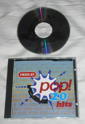 ERASURE Pop! The First 20 Hits CD 1992 Sire BMG DIRECT CD