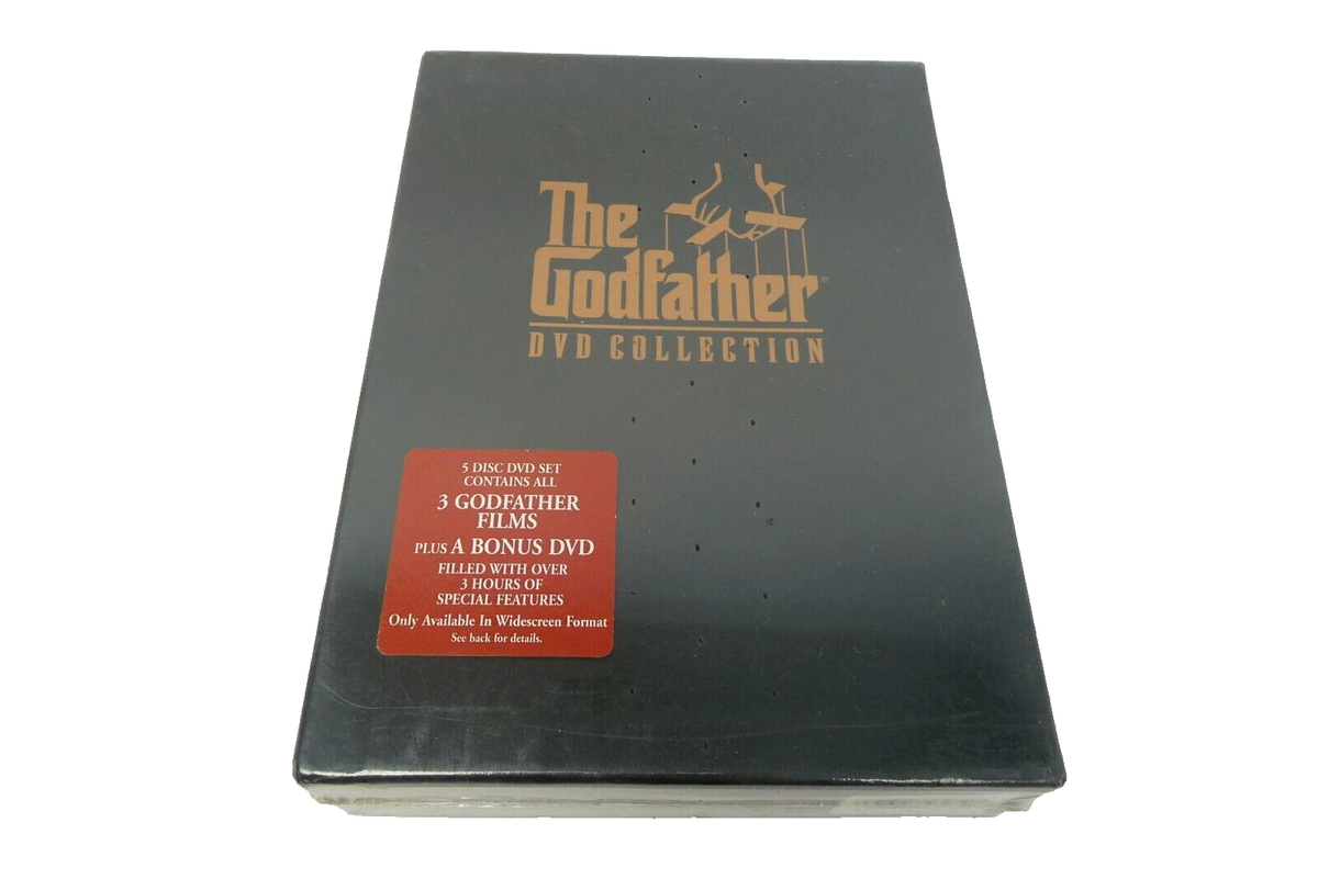 New The Godfather DVD Collection 2001 Paramount 15647 0-9736-15647 