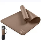 Yoga Mat Non Slip NBR Extra Thick Yoga Mat, 72"L X 32"/24"W X 0.6"/0.4"TH (185Cm