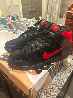 Nike SB Dunk High Pro Premium  Krampus  Skateboarding Shoes US 11