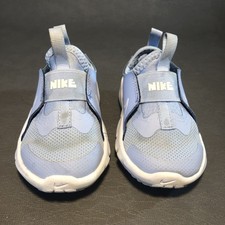 Nike Toddler Flex Runner 2 Shoes Light Blue  White Size 5C Sneaker