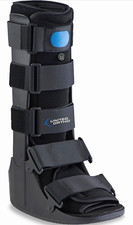 United Ortho Adjustable Orthopedic Walking Boot Immobilizer, Black, Ankle/Foot
