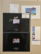 Lancia Dedra & Lancia Model Range: Two Sales Brochures and Price List from 1990.