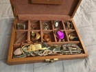 Gold Silver Tone Costume Jewelry Lot Vintage & Modern Mixed Craft
