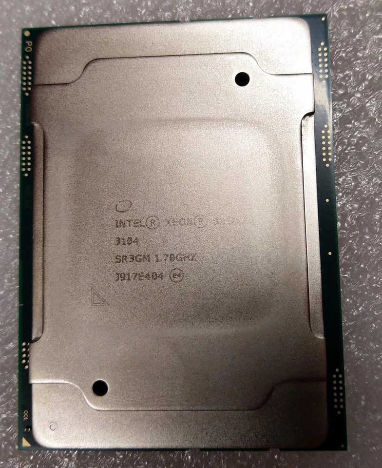 LGA3647 Intel Xeon  Bronze 3104 CPU SR3GM 6Cores 8.25MB Cache 1.70GHz - Image 2 of 2