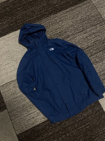Men The North Face Windbreaker Navy