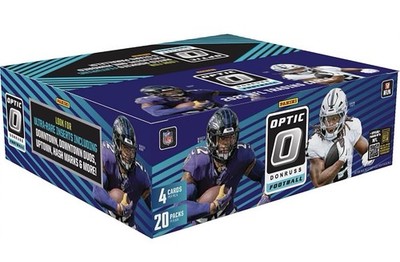2025 Panini Donruss Optic Football Retail Box - 80 Card per Box - QTY