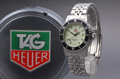TAG Heuer professional 1500 929.113G 36mm Quartz Mens Watch NEAR MINT w/ Case