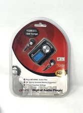 GPX Digital Audio Player 1 GB Black MW338B MP3 WMA Files NEW