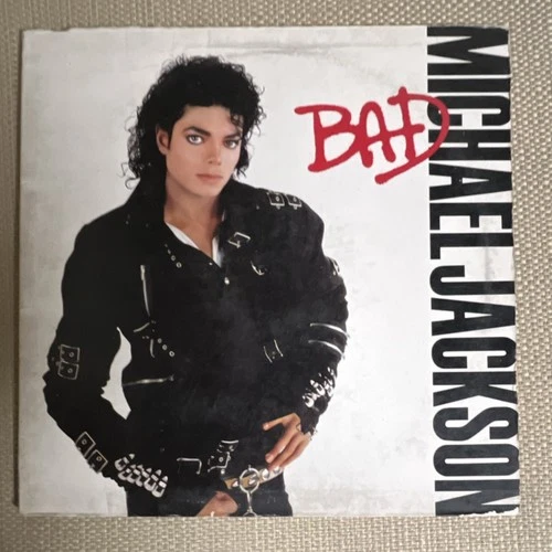 Michael Jackson Bad Vinyl LP Record Pop Epic 12" 33RPM 7464-40600-1