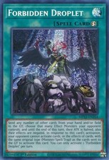 Forbidden Droplet - MP22-EN254 - Prismatic Secret Rare - 1st Edition - Near Mint