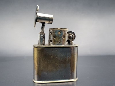 Antique Orlik Sport Petrol Lighter   Made in Austria   Lift Arm Style