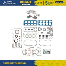 Full Gasket Set Bearings Rings Fit 02 Pontiac Firebird GTO Chevrolet 5.7 OHV