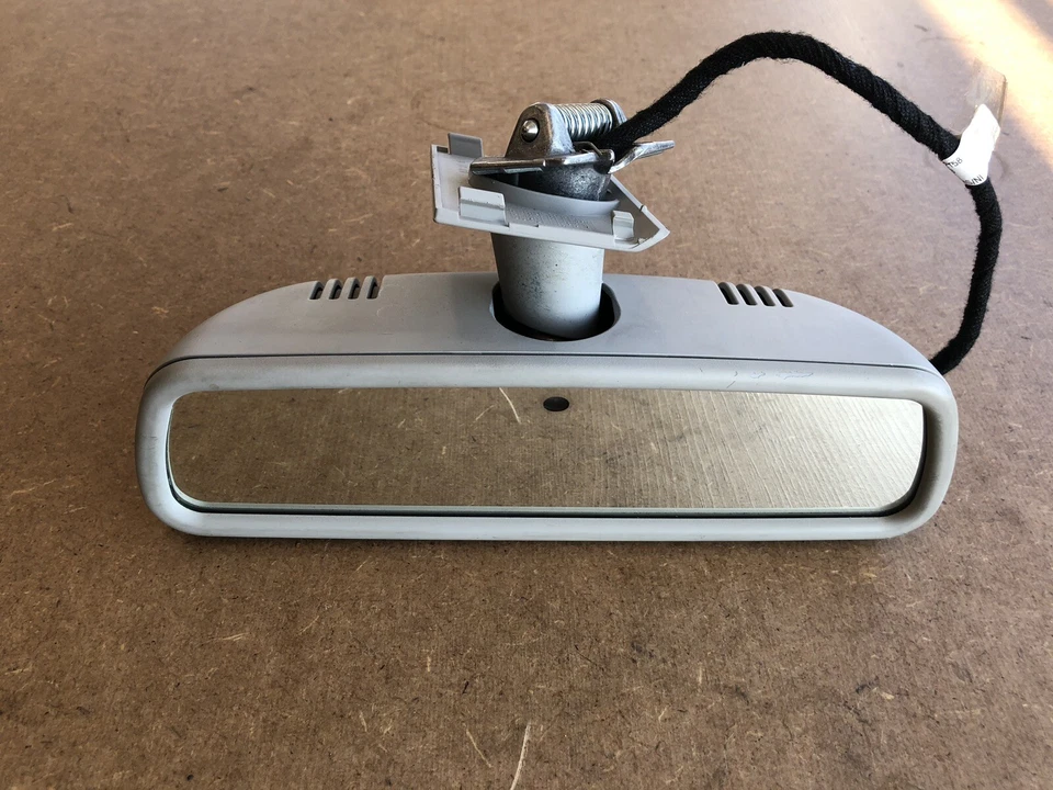 Espejo retrovisor interior Audi S8 A8 Quattro 2008 2009 con atenuación automática gris OEM Foto 2 de 4