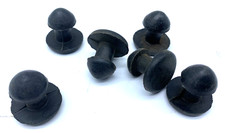 Lot of 12 - Lineman Rubber Sleeve Buttons - B...