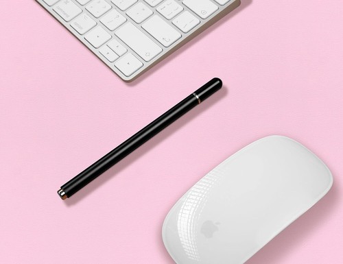 Leather Desk Pad Protector, Mouse Pad, Non-Slip Computer 13.7''X23.6'', Pink  - Picture 6 of 6