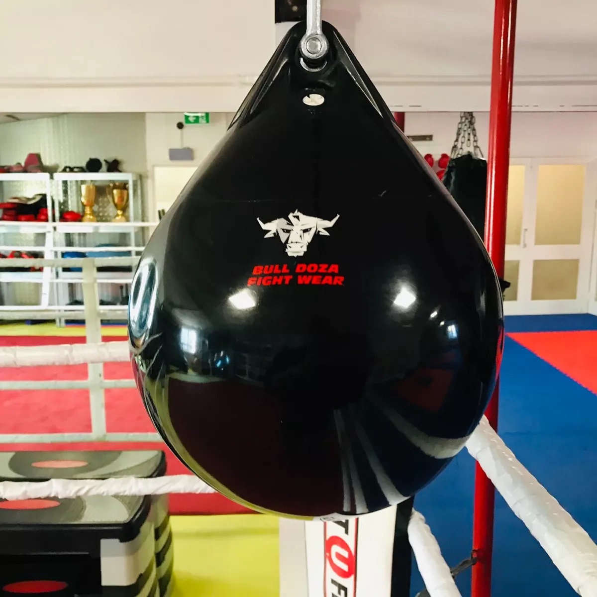 12 BULL DOZA FIGHT WEAR WATER PUNCH BAG BOXING MMA PUNCHING BAG