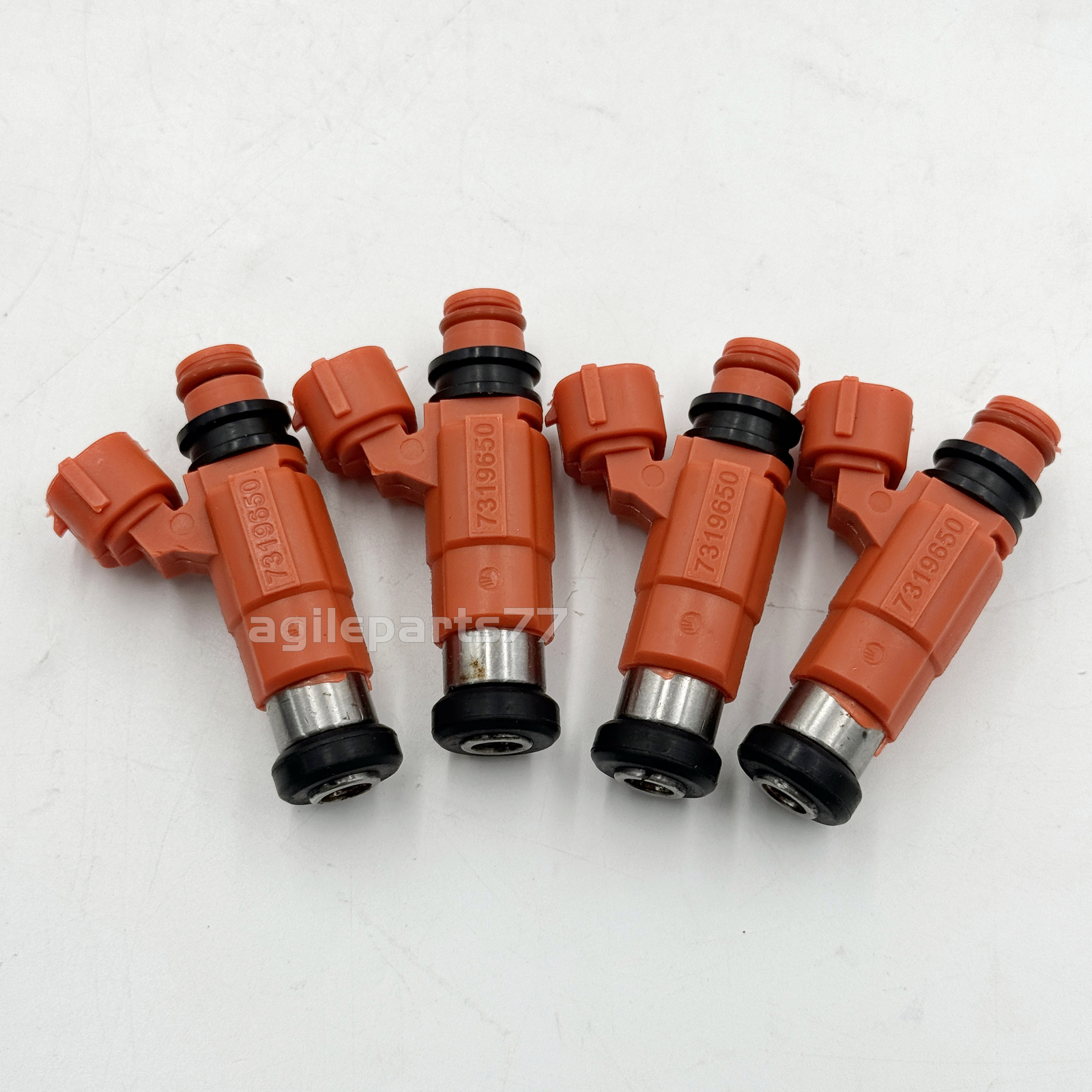 4PCS Yamaha Bosch Fuel Injectors 115 HP Outboard 68V-8A360-00-00 CDH210 ...