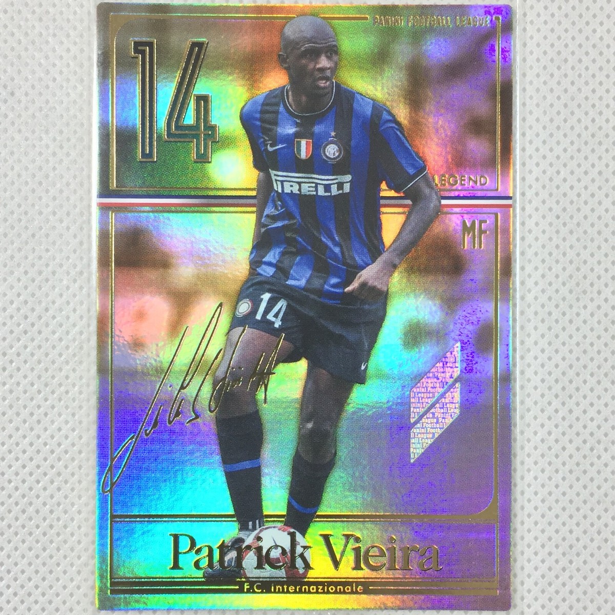 Panini Football League 2014 Patrick Vieira Sealed Inter