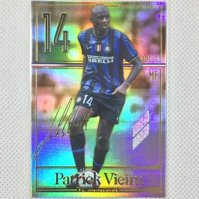 Panini Football League 2014 Patrick Vieira Sealed Inter Milan