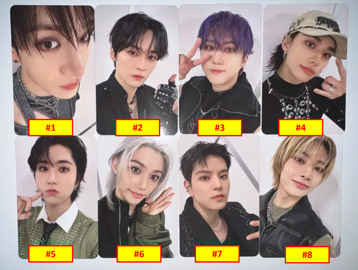 STRAY KIDS WORLD TOUR dominATE SEOUL STAY ZONE PHOTOCARD 8.31