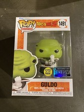 Funko Pop! Dragon Ball Z: Guldo Glow-in-the-Dark - Vinylfigur #1491, Ca. 8,9 Cm, EE Exclusive