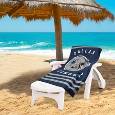 Northwest NFL Dallas Cowboys "Stripes" Beach Towel, 30" x 60"
