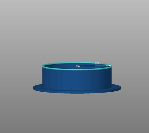 6" Inch Air Vent Duct Connector Flange Straight Ventilation Pipe Plastic Ducting - Picture 6 of 9