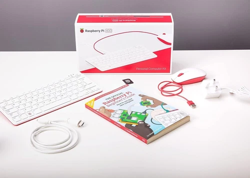 Raspberry Pi 400 Personal Computer Kit & Raspberry Pi 15.6" Monitor