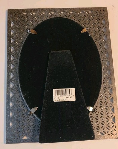 Mandalay Bay Luxor Las Vegas Metal 5x7 Photo Frame Multi-colored Stones GORGEOUS - Picture 2 of 3