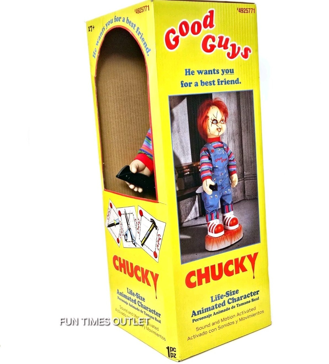 Good Guys チャッキー Child's Play 2 チャイルドプレイ Amazon.com: Spirit Halloween Childs Play 2 30 Inch Good Guys