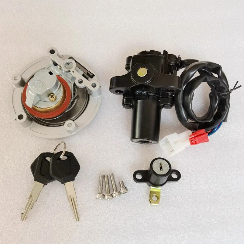 Interruptor de encendido tapa de gas llave de bloqueo de asiento para Yamaha XJ6 F/N 09-13 MT-07 MT-09 13-16 Foto 2 de 4