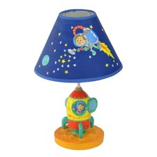 Image of Outer Space Kids Bedside LED Night Light Table Lamp TD-12335AT by Teamson Kids