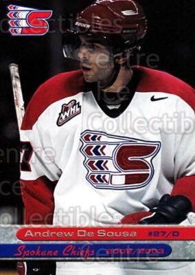 2002-03 Spokane Chiefs #5 Andrew DeSousa