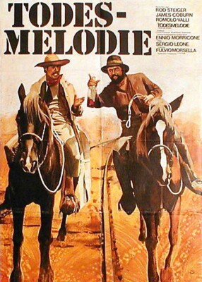 James Coburn in TODESMELODIE Originalplakat EA von 1970 (B)