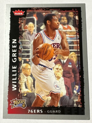 2008-09 Fleer Basketball NBA Philadelphia 76ers Willie Green
