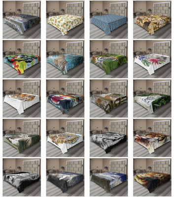 Ambesonne Tiger Flat Sheet Top Sheet Decorative Bedding 6 Sizes