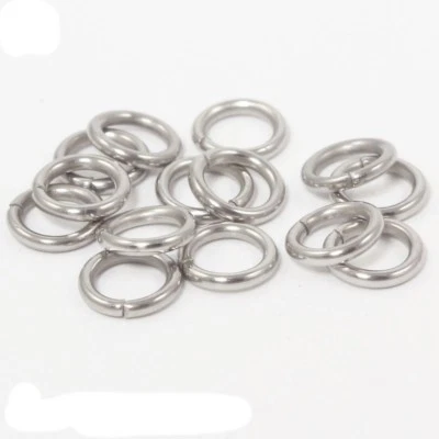 400 Binderinge 3mm Ösen Altsilber Metall Ring Verbinder Spaltringe M152 - Bild 1 von 3