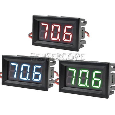 0.56'' Inch LED AC70-500V Digital Voltmeter Voltage Panel Meter LED Two Wire