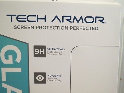 Tech Armor HD Ballistic Tempered Glass Screen Protector for Apple iPad Pro - NEW