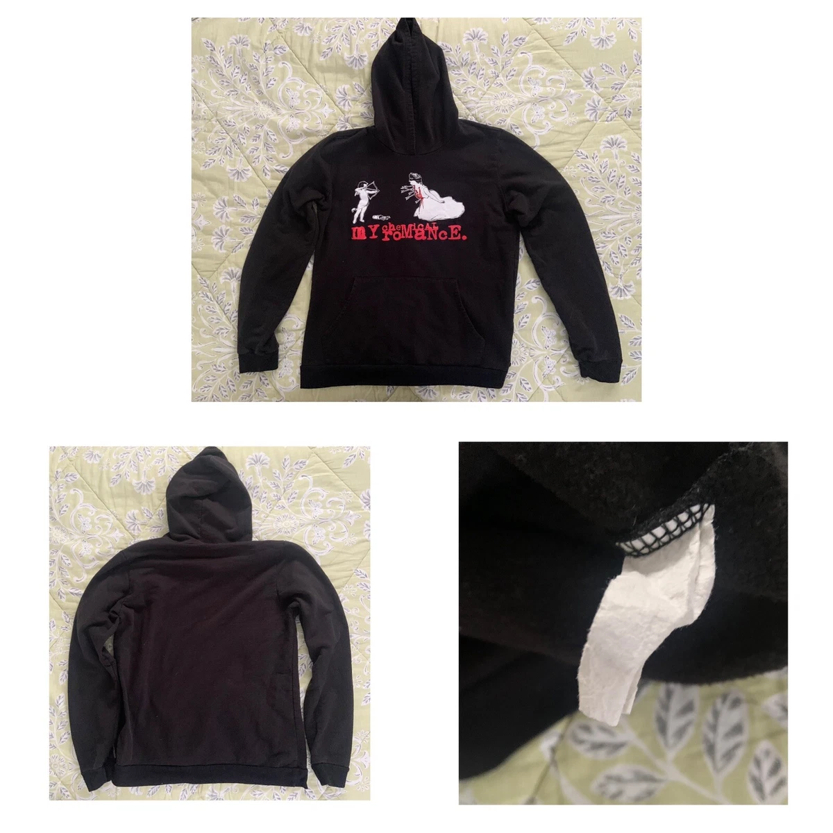 Vintage My Chemical Romance MCR Shirts / Hoodie Three Cheers / Cupid u0026amp;  Bride Lot | eBay