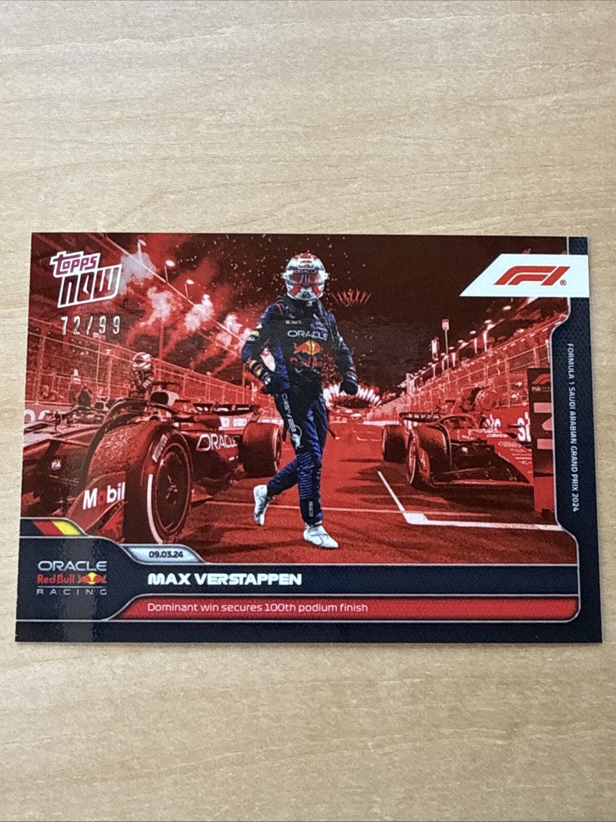 TOPPS FINEST F1 マックス・フェルスタッペン レッドブル レリック 1 / レッドブル|1/43スケールブラゴ 1/43スケール レッドブル