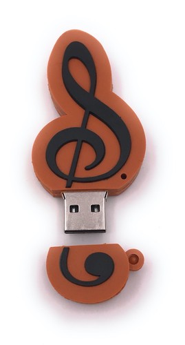 Note Llave Clave Se Sol Música Funny USB Pegar Div Kapazitäten - Imagen 27 de 28