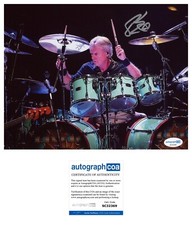 Phil Ehart ‘Kansas’ Band Drummer Signed Autograph 8x10 Photo ACOA