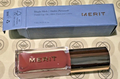 Merit Shade Stick  Tinted Lip Oil  - Full Size Au Naturel BNIB