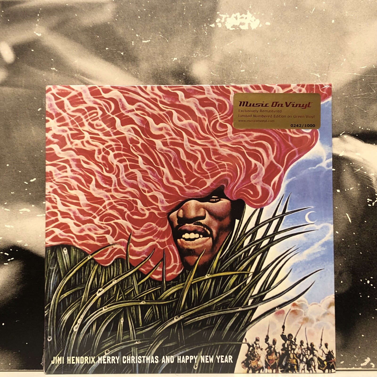 Jimi Hendrix – Merry Christmas Green Vinyl Limited 10 "" EP Sealed 2010 MOVLP225