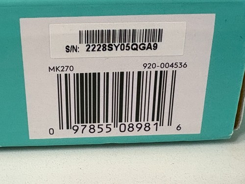 LOGITECH MK270 WIRELESS KEYBOARD AND MOUSE COMBO (920-004536) - Picture 6 of 12